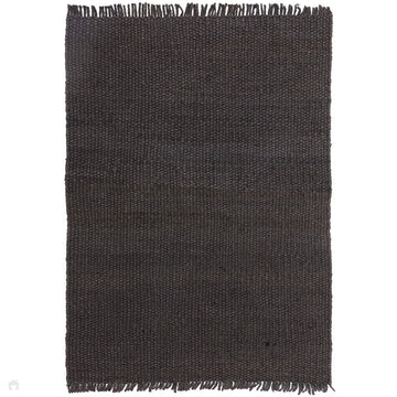 Grove Plain Hand-Woven Jute Flatweave Charcoal Grey Rug-Asiatic Carpets-Rug Love - The Most Loved Rug Store